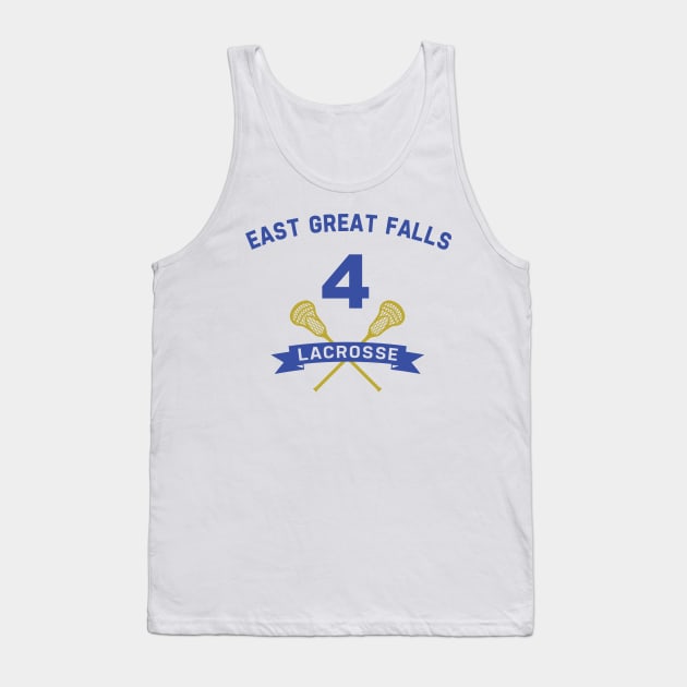 East Great Falls Lacrosse Jersey Tank Top by nickmeece